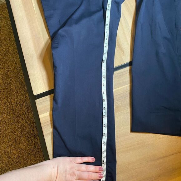 Ann Taylor navy blue dress capris 8p petite‎ - Picture 6 of 11